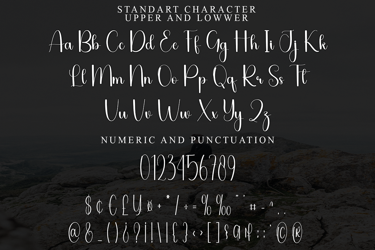 Vintage, a Handwritten Font by FreshTypeINK (Photo 4 of 8)