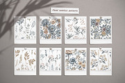 Watercolor Winter Florals Collection, a Decorative Illustration by BarvArt (Thumbnail 11 of 14)