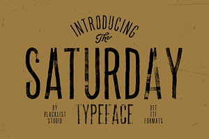 BLACKLIST SATURDAY