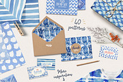 Tie-Dye watercolor patterns pack, a Pattern Graphic by Nicetoseeya (Thumbnail 3 of 3)
