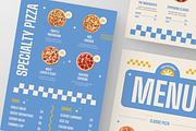 Vintage Pizza Menu, a Print Template by Annora Studio (Thumbnail 5 of 6)