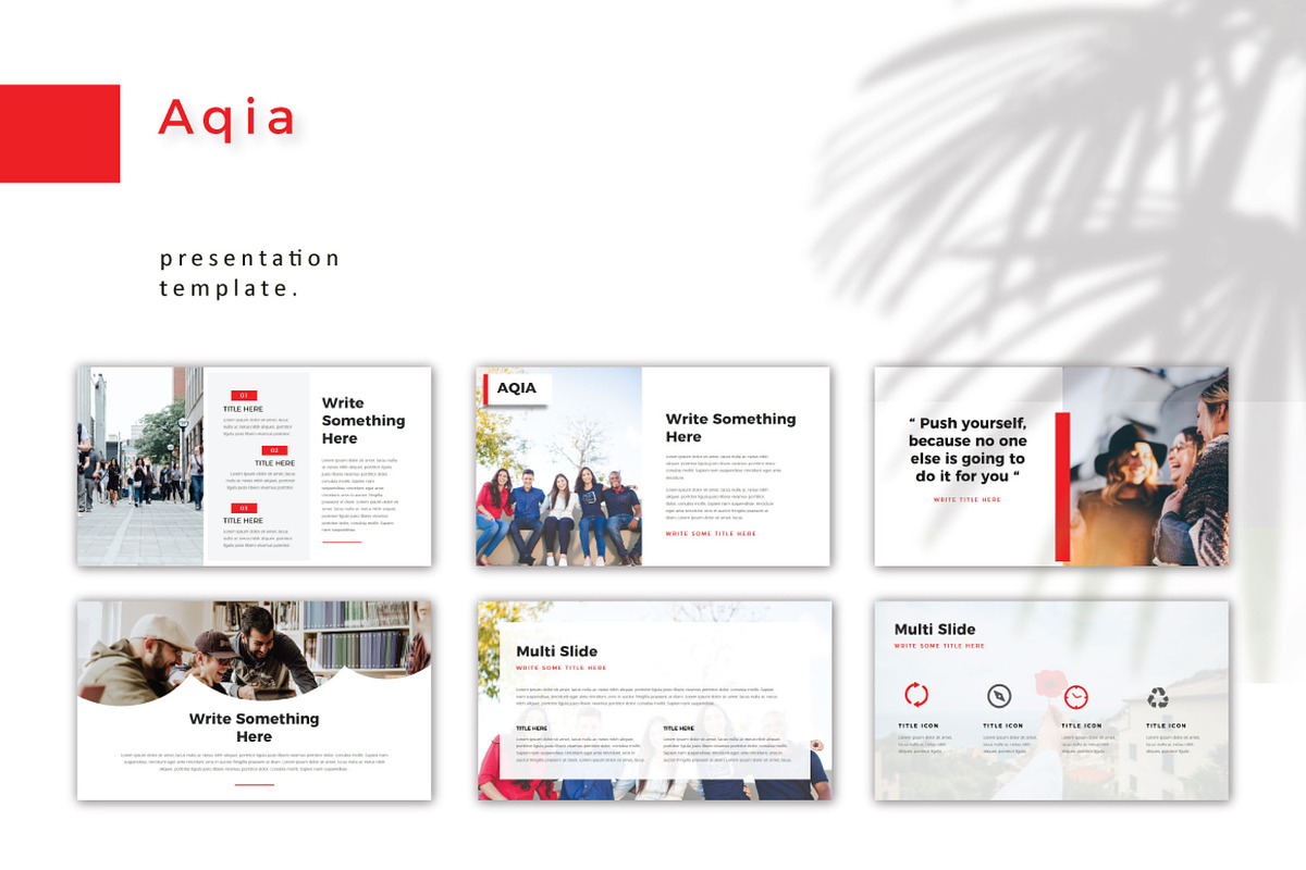 Aqia Presentation Template, a Templates & Theme by lectrathink (Photo 5 of 6)