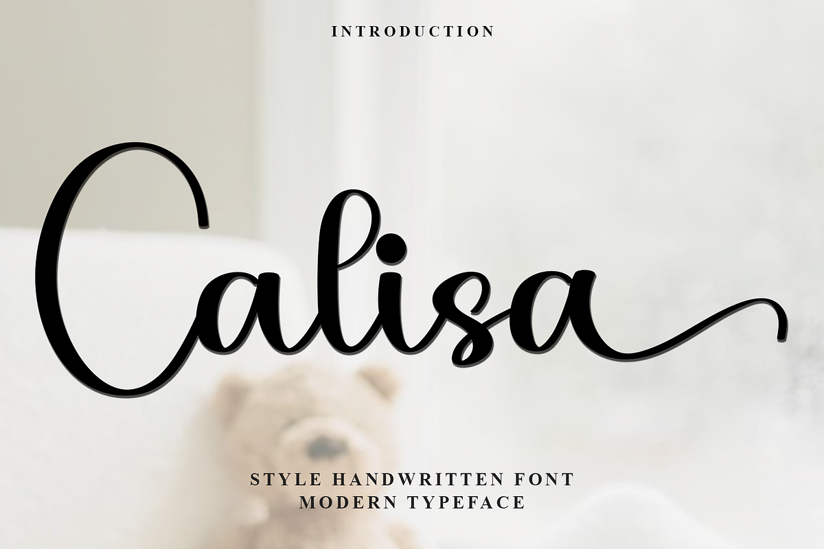 Calisa, a Handwritten Font by FreshTypeINK (Photo 1 of 6)
