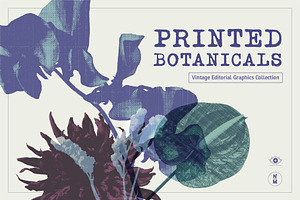 Printed Botanical Graphics