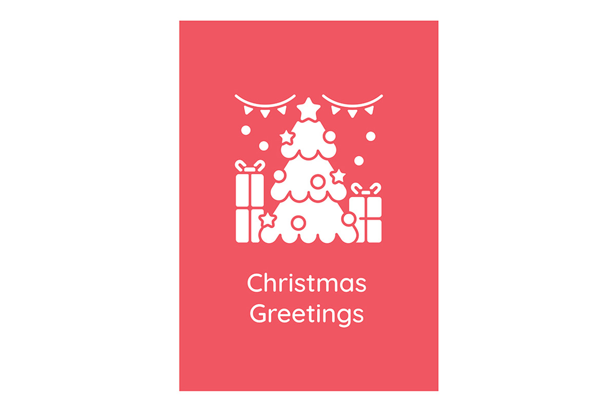 Christmas congratulations card, a Flyer Template by IMG Visuals