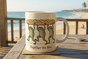 Together we rise illustration, an Animal Illustration by Vectorlina (Thumbnail 4 of 4)