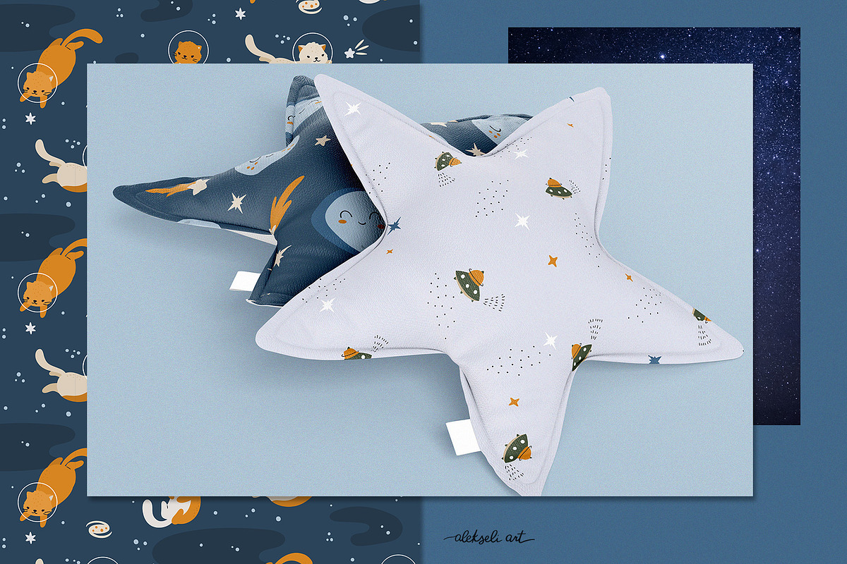 Space Adventures Graphic Collection, an Animal Illustration by AlekseliArt (Photo 12 of 12)