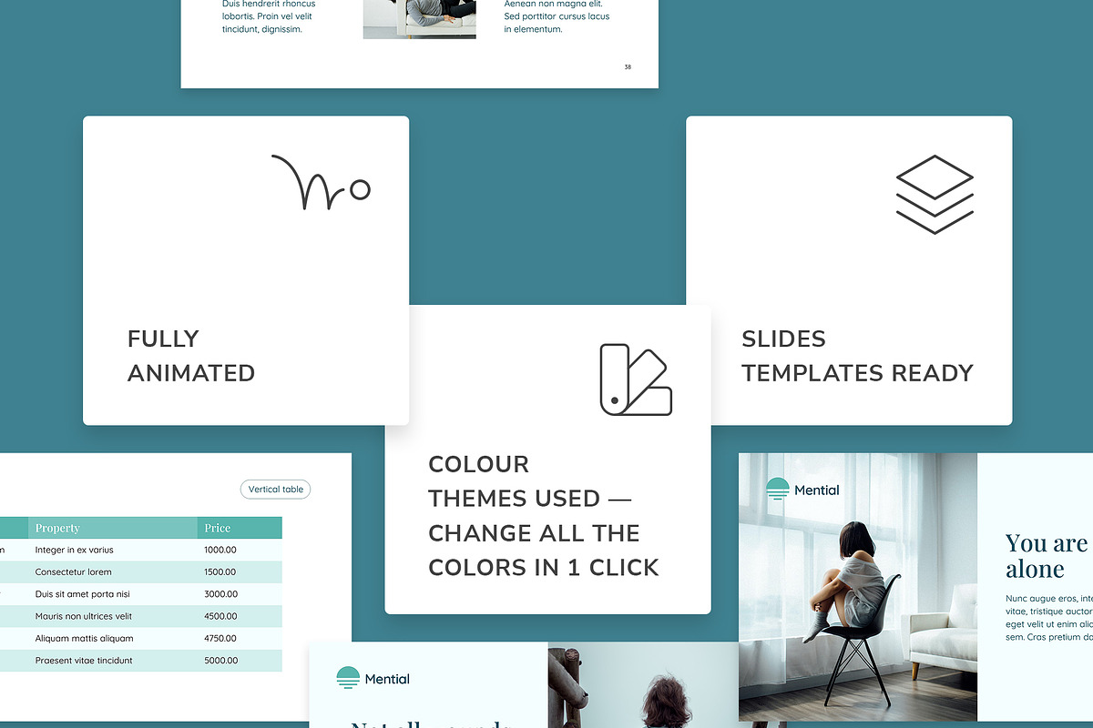 Presentation Mental Health, a Presentation Template by TemplatesNow! (Photo 3 of 14)