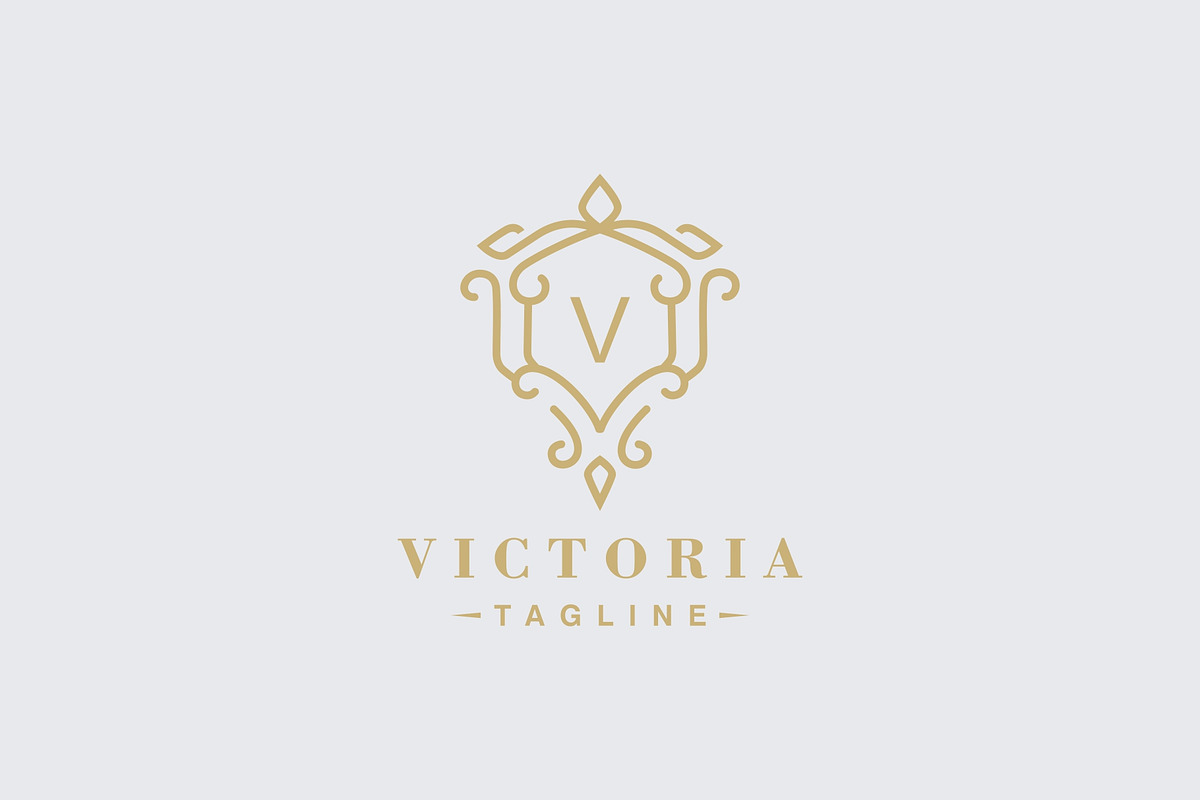 Elegant Crest Monogram, a Branding & Logo Template by Logosava (Photo 1 of 2)
