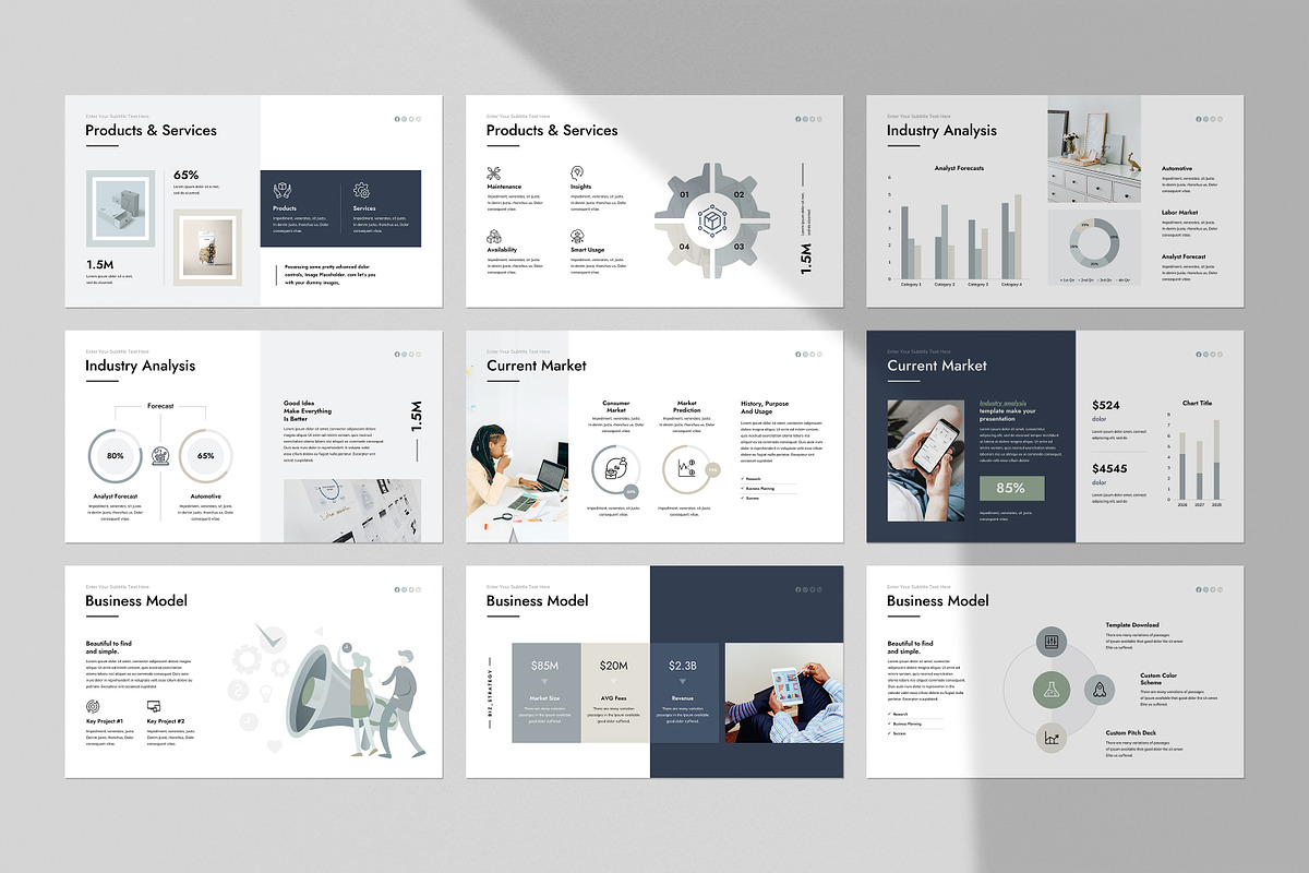 Business Strategy Presentation, a Presentation Template by GoldenPixelStudio (Photo 11 of 28)