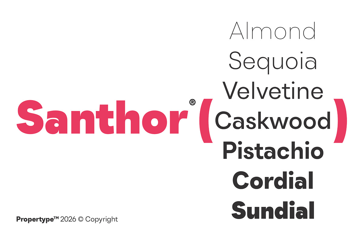 Santhor, a Sans Serif Font by Propertype (Photo 5 of 16)
