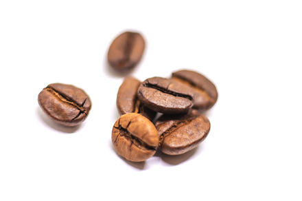 Coffee beans roasted close-up, a Food & Drink Photo by yanadjana