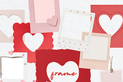 Romantic Love Collage Kit, an Object Graphic by VirinaDesign (Thumbnail 5 of 15)