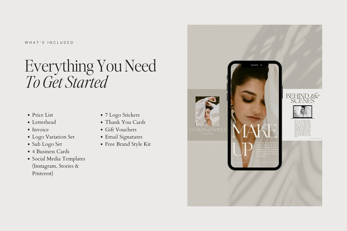 Mini Branding Kit Canva Template, a Branding & Logo Template by Adam and Grace (Photo 8 of 19)