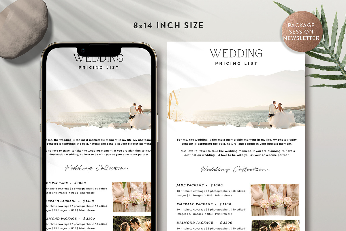 Price List Email Newsletter SN001, an Email Template by Bellenity Design (Photo 2 of 2)