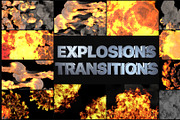 Explosions Pack | Motion Graphics, a Graphic by FlashFXbox (Thumbnail 1 of 2)