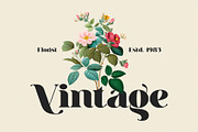 Refile || Vintage Display Serif, a Serif Font by BrandSemut (Thumbnail 3 of 10)