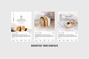Handmade Soap Social Media, a Social Media Template by Sincerely Media (Thumbnail 4 of 9)