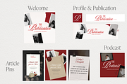 Substack Branding Template Canva, a Branding & Logo Template by Tabitha Emma (Thumbnail 5 of 8)