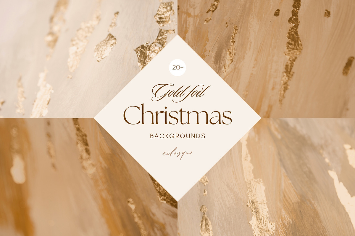 Gold Foil Christmas Backgrounds, a Background Graphic by eclosque (Photo 24 of 25)