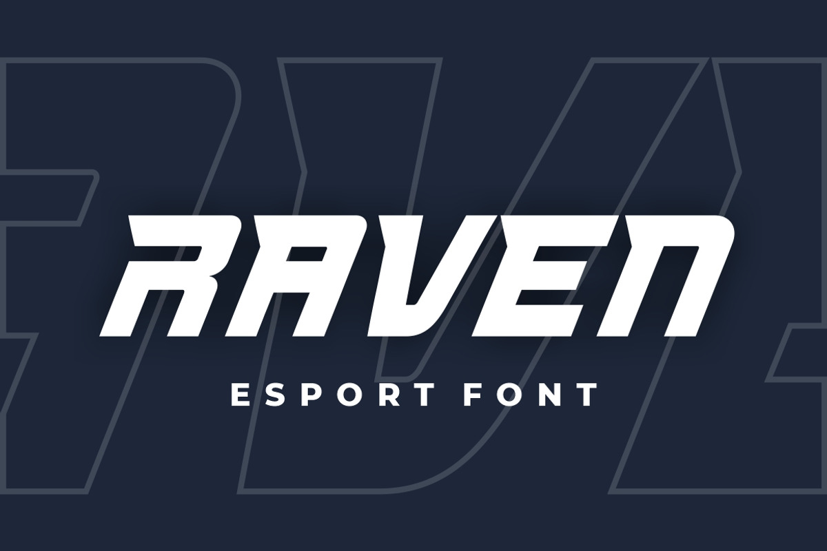 Raven Font, a Sans Serif Font by Burhan Afif (Photo 7 of 7)