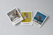 Polaroid Photos Collage Mockup, an Advertising Mockup by Graphic Deal (Thumbnail 8 of 11)