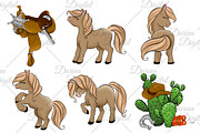 Cowboy clipart, an Illustration by DarinaDigital (Thumbnail 3 of 5)