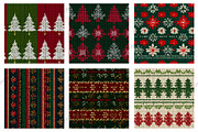 Knitted Christmas Fabric Pattern, a Pattern Graphic by designcity5 (Thumbnail 3 of 3)