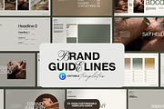 Brand Guidelines Template | BrandKit, a Branding & Logo Template by Prapti Design (Thumbnail 1 of 9)