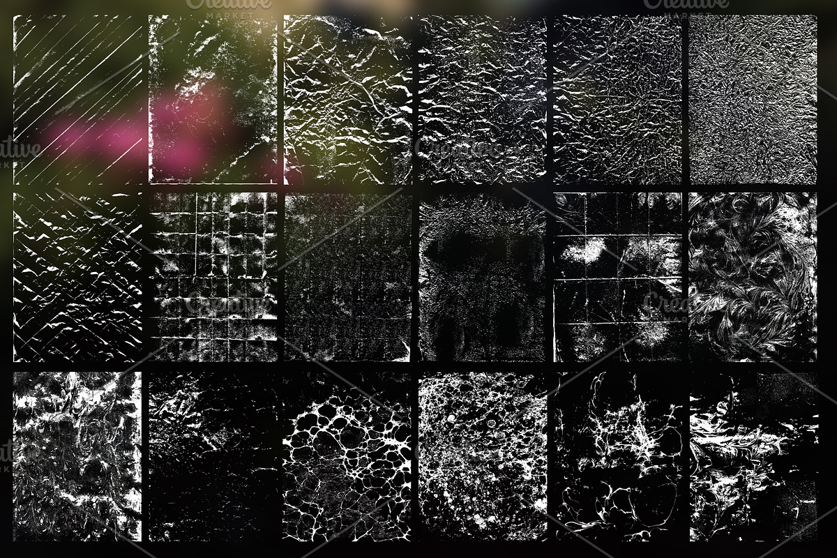 Distressed Texture Overlays., a Texture Graphic by TaPilipa (Photo 5 of 8)