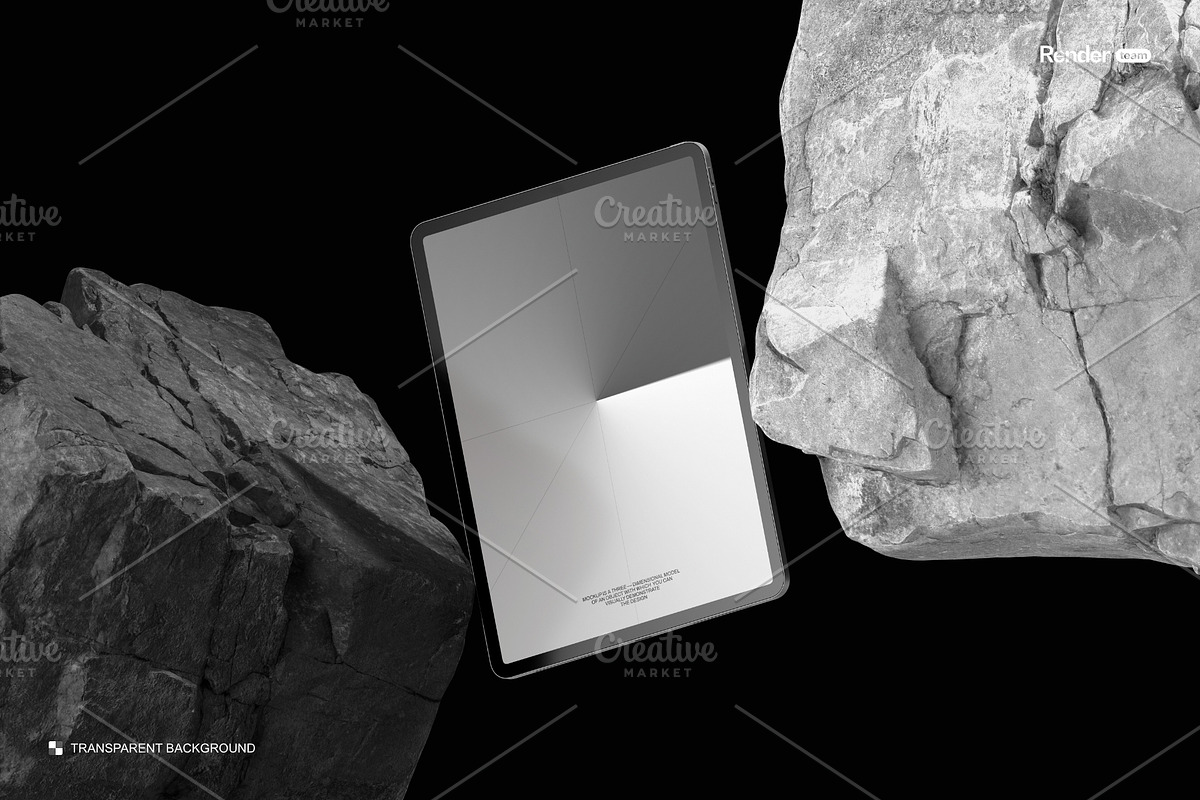 iPad Mockup Set, an iPad Mockup by Renderteam (Photo 11 of 16)