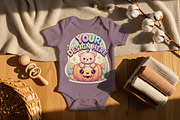 baby outfit mockup, a Hoody Mockup by Rami's Mockups (Thumbnail 2 of 3)