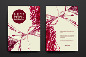 Set Of Beautiful Brochures