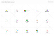 45 Multicolor Logos Bundle, a Branding & Logo Template by LogoBuy (Thumbnail 3 of 25)