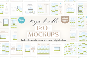 Canva Mockup Bundle Template, a Social Media Template by Ink Gallery