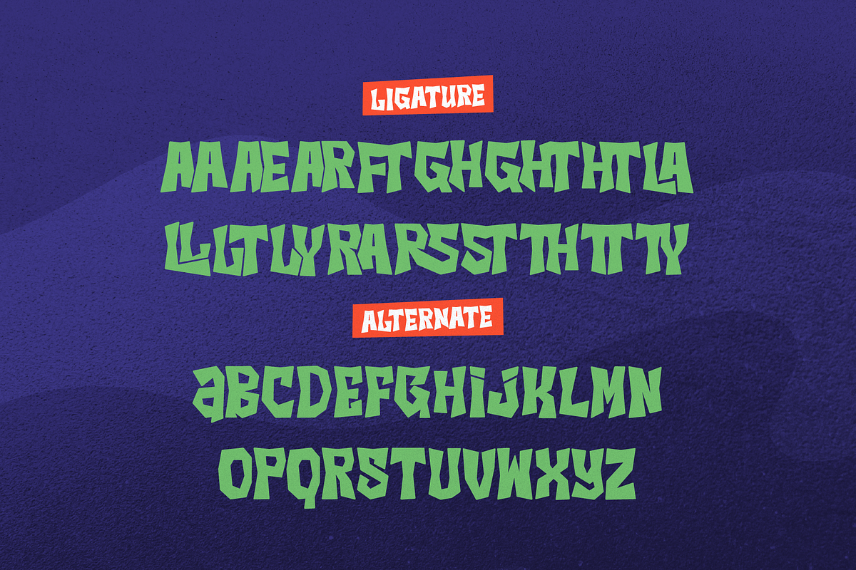 Please Scared Halloween Horror Font, a Blackletter Font by gracetype_studio (Photo 12 of 12)