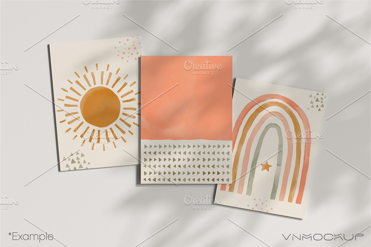 Card Mockup Bundle - 31 Mockups, a Print Template by VNmockup (Photo 3 of 9)