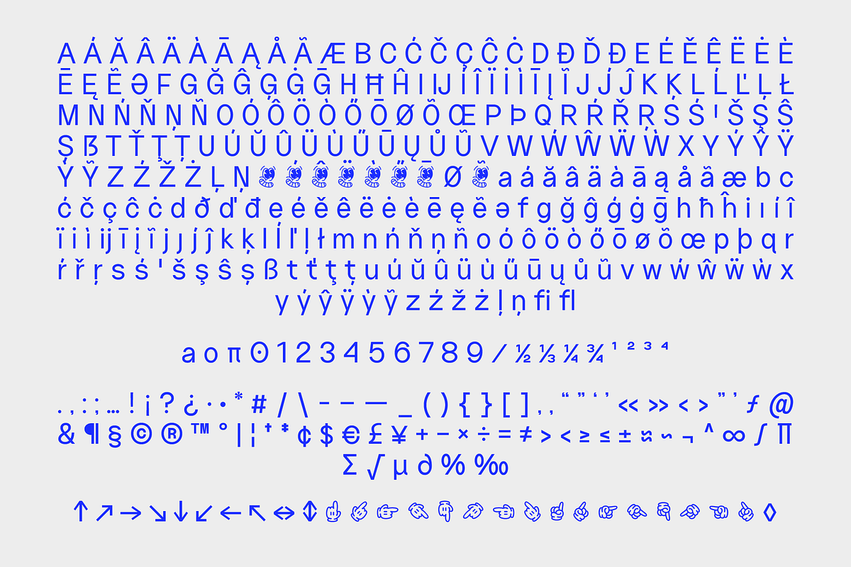 Neuething Sans Family: 30 Fonts, a Sans Serif Font by That That Creative (Photo 12 of 15)