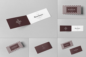 Bi-Fold DL Horizontal Brochure 2, an Advertising Mockup by Yogurt86