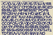 Frescoes Deserve - Geometric Font, a Sans Serif Font by 177Studio (Thumbnail 8 of 8)