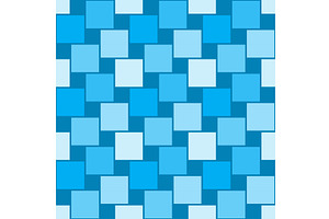 Blue Pythagorean Tiling. Seamless