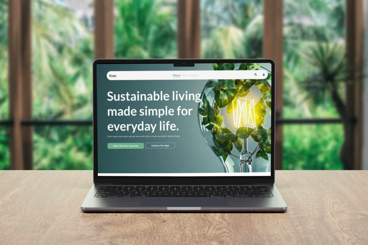 Ecozy Sustainable Habits Landing, a Landing Page Template by productype1 (Photo 4 of 5)