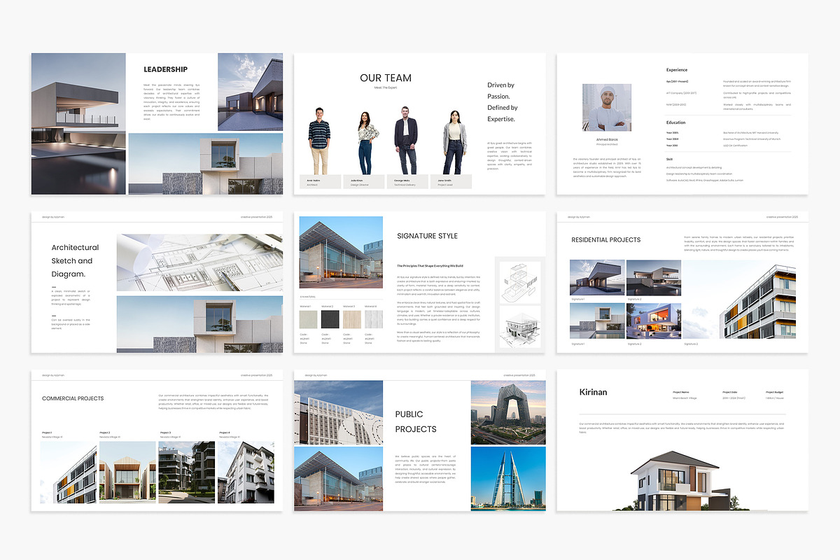 Kasovi Architecture Google Slides, a Presentation Template by kylyman (Photo 6 of 7)