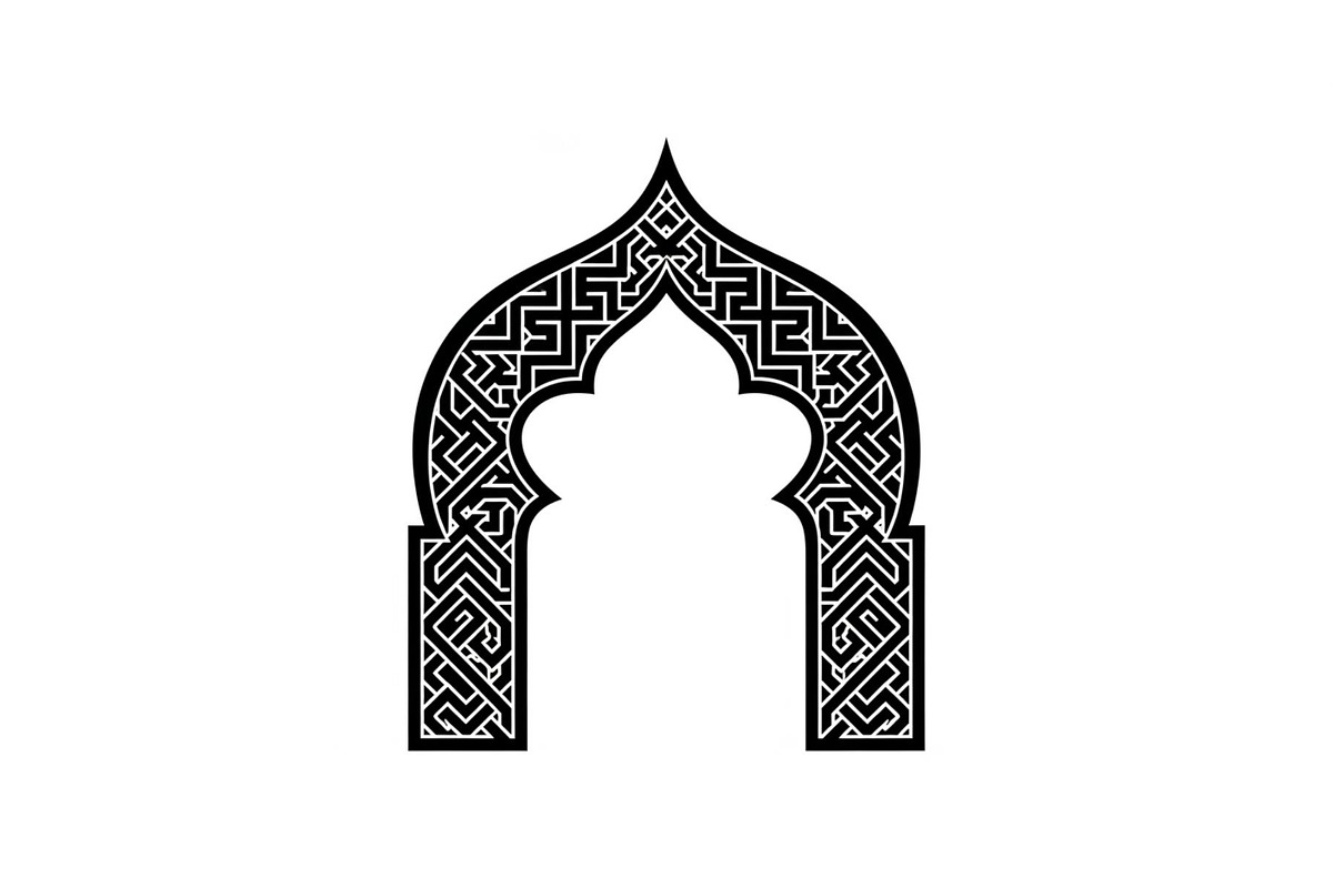 Islamic Arch Window Vector Bundle, an Illustration by yasushie (Photo 45 of 51)