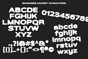 Goodhers Hooney | Display Sans, a Sans Serif Font by Jolicia Type (Thumbnail 12 of 13)