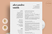 Resume/CV - The Smith, a Resume Template by CreativeLandStudio (Thumbnail 1 of 7)