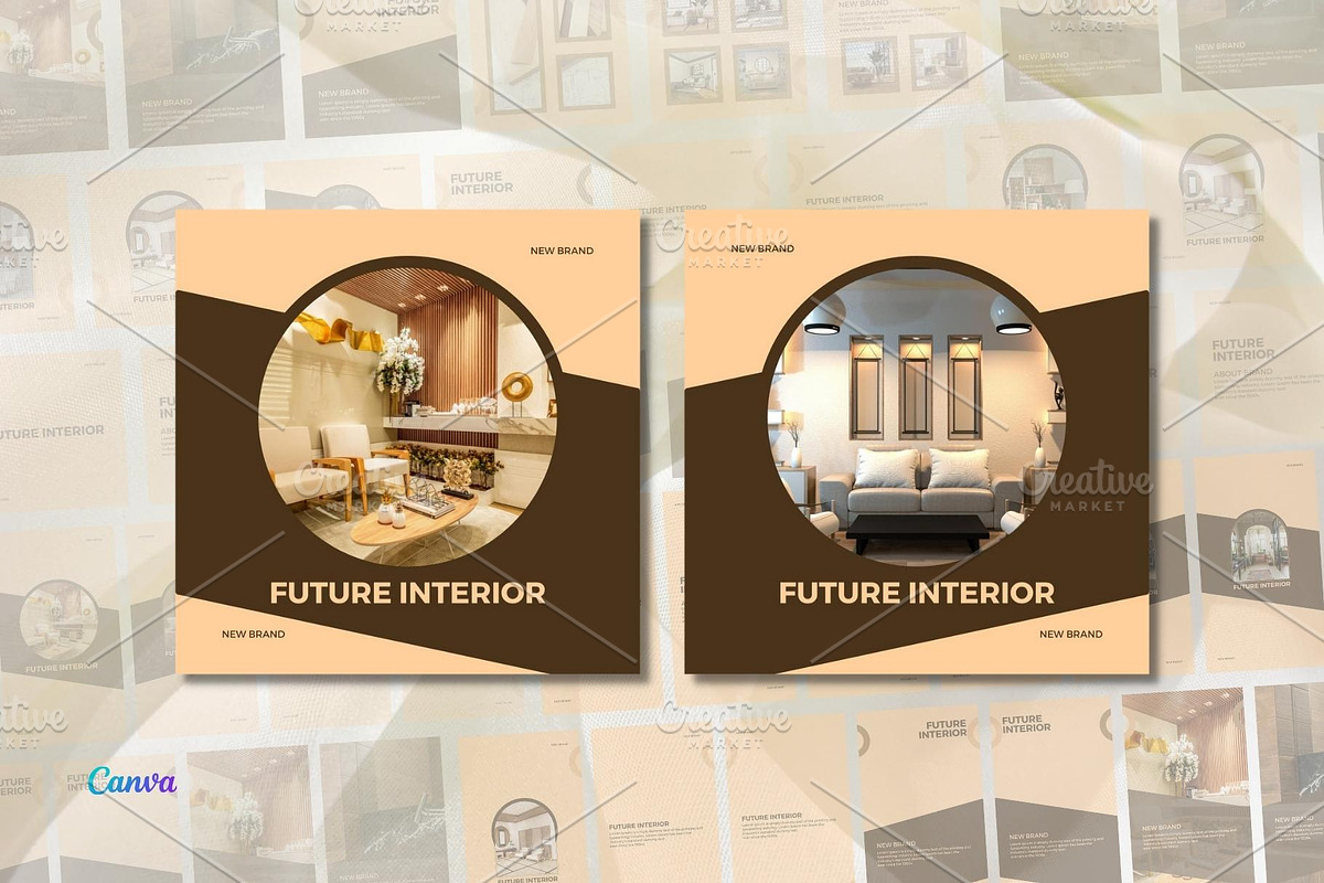 Future Interior - Instagram Template, a Social Media Template by Aji Gallery (Photo 3 of 15)