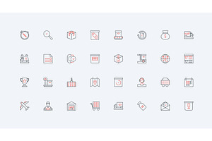 Car maintenance service icons, a Transportation Illustration by Lemberg Vector