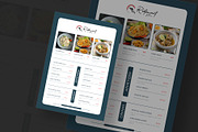 Restaurant food menu template, a Flyer Template by Tanmoy Topu (Thumbnail 2 of 2)