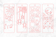 Halloween Bookmark Laser Cut SVG, an Object Graphic by Rose Art (Thumbnail 3 of 3)